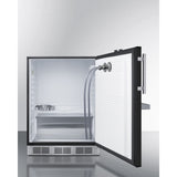 Summit - Built-in undercounter ADA height front tap coffee kegerator for commercial or home use - SBC58BFRTPCFADA