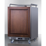 Summit - Built-in commercially approved kegerator with panel-ready door, no tap kit included - SBC682NKPNR