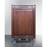 Summit - Built-in commercially approved kegerator with panel-ready door, no tap kit included - SBC682NKPNR