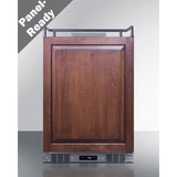Summit - Built-in commercially approved kegerator with panel-ready door, no tap kit included - SBC682NKPNR