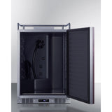 Summit - Built-in commercially approved kegerator with panel-ready door, no tap kit included - SBC682NKPNR