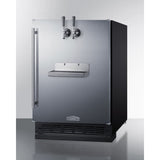 Summit - Built-in undercounter front tap coffee kegerator for commercial or home use - SBC7BRSFRTPCF