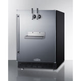 Summit - Built-in undercounter front tap coffee kegerator for commercial or home use - SBC7BRSFRTPCF