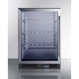 Summit - 24" wide frost-free undercounter freezer with glass door - SCF475