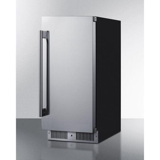 Summit - Shallow 18" deep 15" wide undercounter refrigerator - SDHR1534