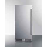Summit - Shallow 18" deep 15" wide undercounter refrigerator - SDHR1534