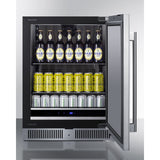 Summit - Shallow 18" deep 24" wide undercounter refrigerator - SDHR2444