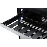 Summit - Shallow 18" deep 24" wide undercounter wine cellar - SDHW2442PNR