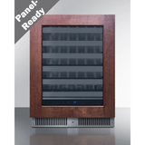 Summit - Shallow 18" deep 24" wide undercounter wine cellar - SDHW2442PNR