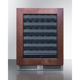 Summit - Shallow 18" deep 24" wide undercounter wine cellar - SDHW2442PNR