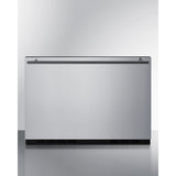 Summit - 24" wide single drawer bulit-in all-refrigerator for indoor or outdoor use with panel-ready front - SDR241OS