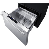 Summit - 24" wide single drawer bulit-in all-refrigerator for indoor or outdoor use with panel-ready front - SDR241OS