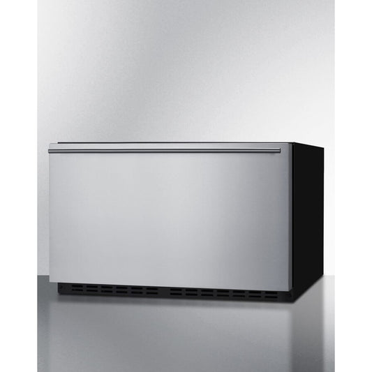 Summit - 30" wide single drawer bulit-in all-refrigerator for with panel-ready front - SDR30