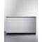 Summit - 30" wide single drawer bulit-in all-refrigerator for indoor or outdoor use with panel-ready front - SDR301OS