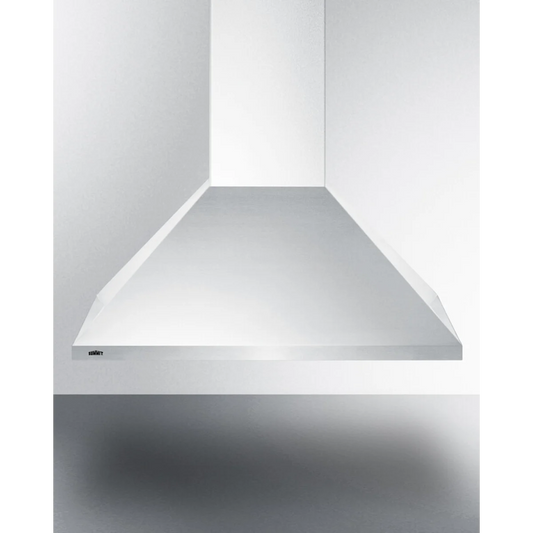 Summit - 30" wide European style convertible wall-mount range hood in stainless steel, ADA compliant - SEH1530SSADA