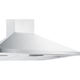Summit - 36" wide European style convertible wall-mount range hood in stainless steel - SEH1536SS