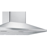 Summit - 36" wide European style convertible wall-mount range hood in stainless steel, ADA compliant - SEH3636SSADA