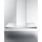 Summit - 36" wide European style convertible wall-mount range hood in stainless steel - SEH4636SSADA