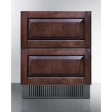 Summit - 27" wide built-in undercounter 2-drawer outdoor all-refrigerator - SPR275OS2DPNR