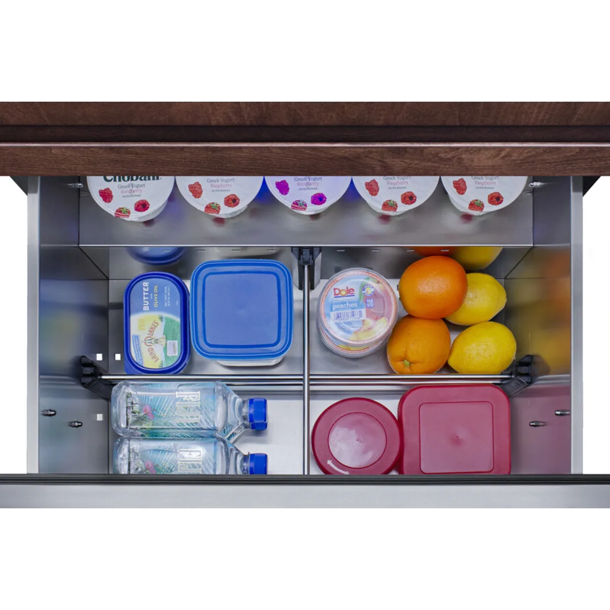 Summit - 27" wide built-in undercounter ADA height 2-drawer outdoor all-refrigerator - SPR275OS2DPNRADA