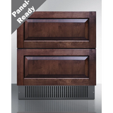 Summit - 30" wide built-in undercounter 2-drawer outdoor all-refrigerator - SPR3032DPNR