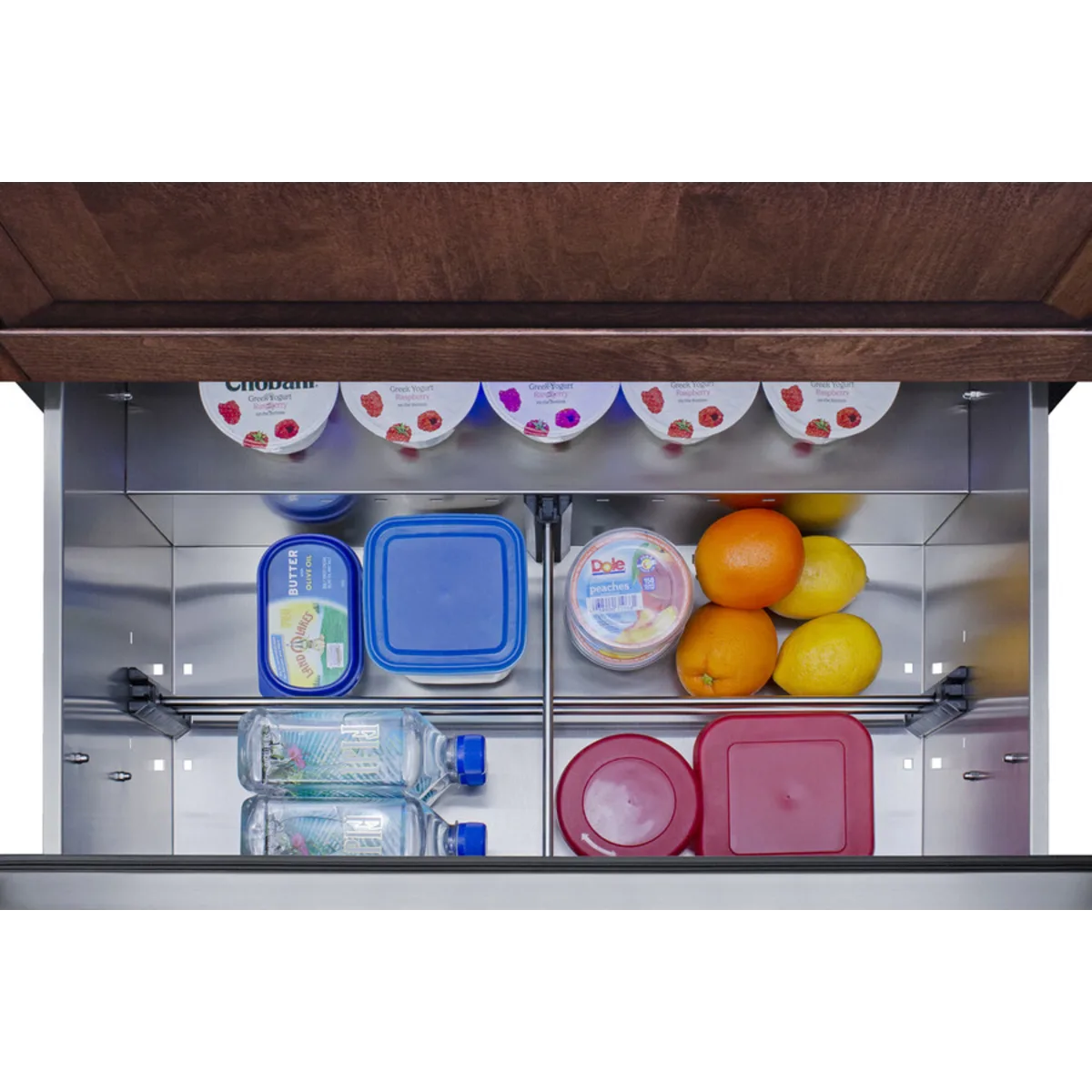 Summit - 30" wide built-in undercounter ADA height 2-drawer outdoor all-refrigerator - SPR3032DPNRADA