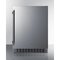 Summit - 18" deep 24" wide undercounter ADA height outdoor refrigerator - SPR618OSADA