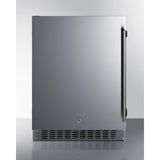 Summit - 30" wide European style convertible wall-mount range hood in stainless steel - SEH4630SSADA