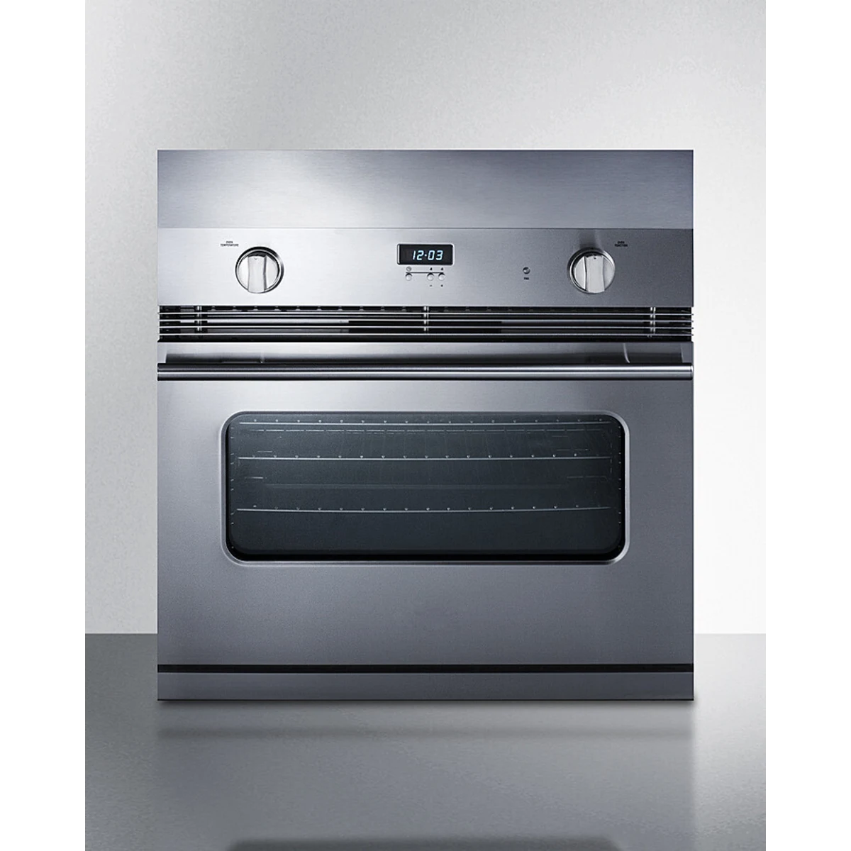 Summit - 24" wide induction range in stainless steel - TEM665BW