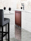 Summit - Built-in undercounter triple tap beer kegerator in complete stainless steel with panel-ready door - SBC682PNRTRIPLE