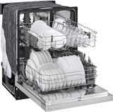 LG - 24" Front Control Dishwasher, 52 dBA, AutoLeak Protection, Dynamic DryDishwashers - LDFC2423B