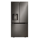 LG - 25 CF Standard Depth Max French Door with Dual Handle, 33 Wide, Dual Ice - LF25H6330D