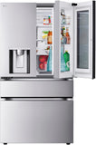 LG- 29 CF 4-Door Standard Depth Max InstaView DID French Door, Dual Ice - Stainless