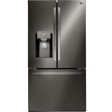 LG - 28 CF French Door, Ice and Water with Single Ice - LRFS28XBD