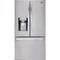 LG - 28 CF French Door, Ice and Water with Single Ice - LRFS28XBS