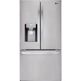 LG - 28 CF French Door, Ice and Water with Single Ice - LRFS28XBS
