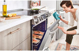 LG - 6.3CF Electric Single Oven Slide-In Range,Instaview,Air Fry,Air SousVide - Electric Slide-in - LSEL6337F