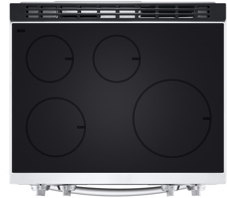 LG - 6.3 CF / 30" Smart Induction Slide-In Range with ProBake Convection - Induction Slide-in - LSIL6334FE