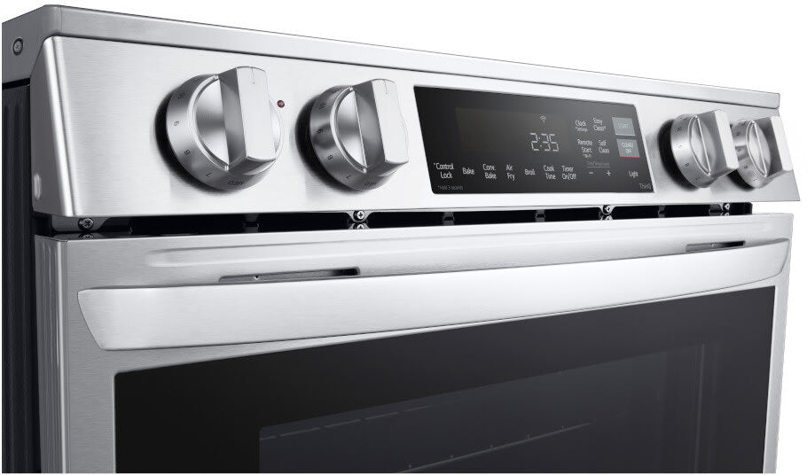 LG - 6.3 CF / 30" Smart Induction Slide-In Range with ProBake Convection - Induction Slide-in - LSIL6334FE