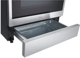 LG - 6.3 CF / 30" Smart Induction Slide-In Range with ProBake Convection - Induction Slide-in - LSIL6334FE