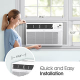 LG - 10, 000 BTU Electronic AC with Remote - LW1024RD