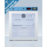 EQTemp - 19" Wide Compact Medical Refrigerator, Certified to NSF/ANSI 456 Vaccine Storage Standard