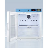 EQTemp - 19" Wide Compact Medical Refrigerator, Certified to NSF/ANSI 456 Vaccine Storage Standard