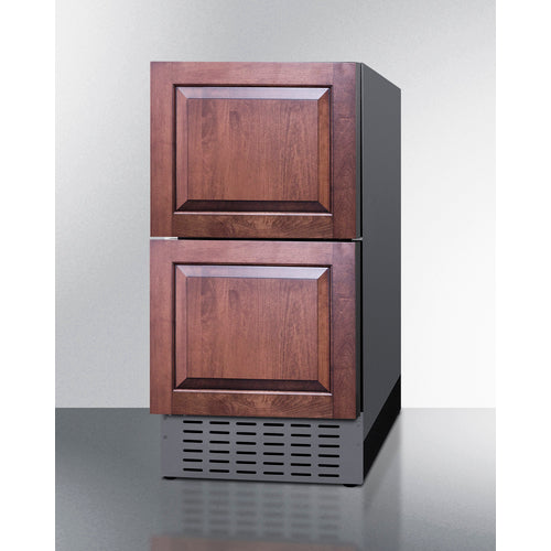 Summit - 18" Wide 2-Drawer All-Refrigerator