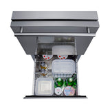 Summit - 18" Wide 2-Drawer All-Refrigerator, ADA Compliant (Panels Not Included)