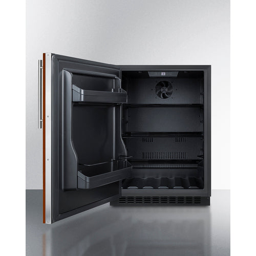 Summit- 24" Wide Built-In All-Refrigerator, ADA Compliant (Panel Not Included)