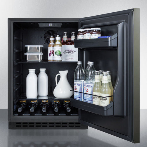 Summit- 24" Wide Built-In All-Refrigerator, ADA Compliant