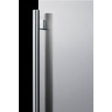 Summit - Built-in undercounter ADA compliant outdoor all-refrigerator in stainless steel - AL55OSCSS