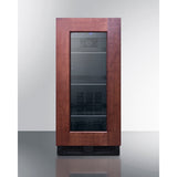 Summit - 15" wide ADA compliant built-in undercounter beverage center with panel-ready door - ALBV15PNR