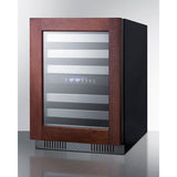 Summit - 24" Wide Built-In Wine Cellar, ADA Compliant (Panel Not Included)